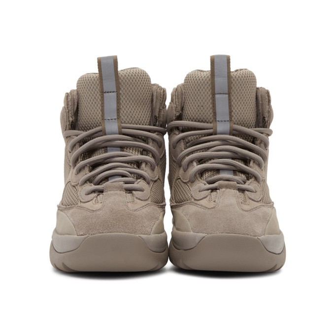 grey yeezy boot