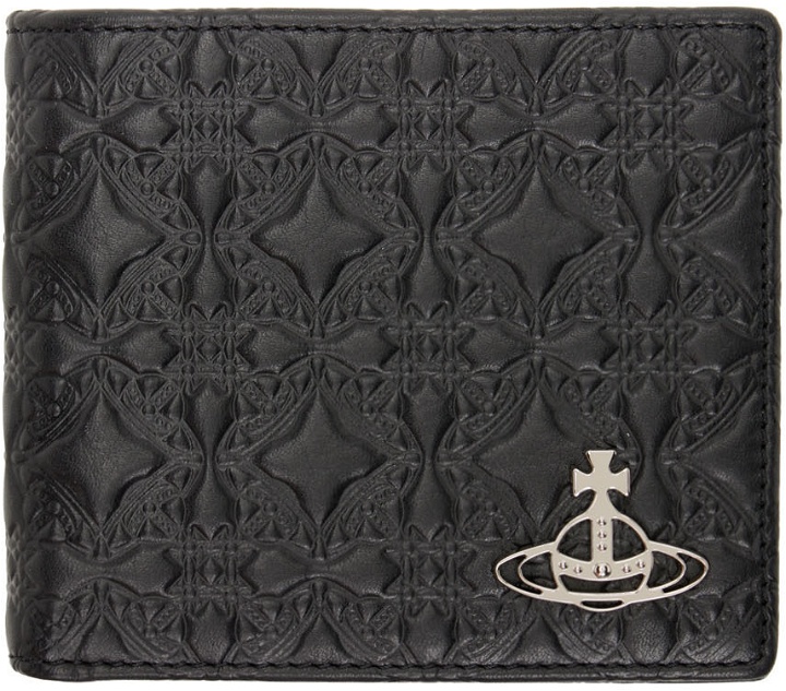 Photo: Vivienne Westwood Black Embossed Billfold Wallet