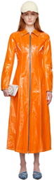 Diesel Orange De-Luis-Fsc Denim Maxi Dress