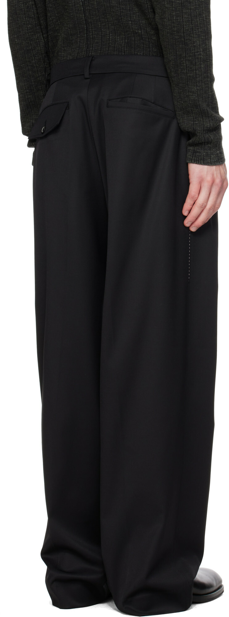 MMIC Black Morrison Trousers
