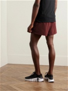 Nike Training - Unlimited Straight-Leg Dri-FIT Drawstring Shorts - Burgundy