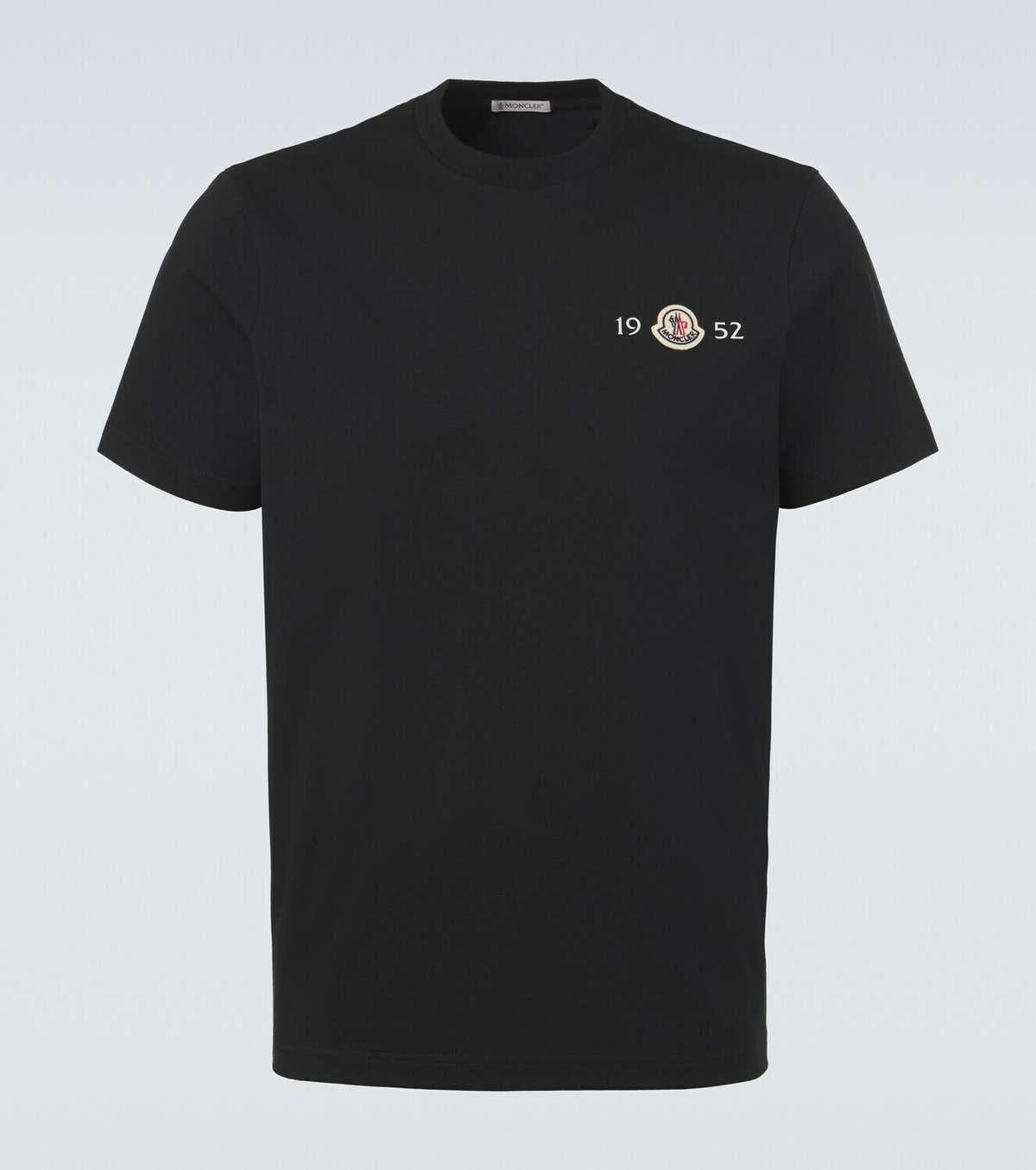 Moncler Cotton-blend jersey T-shirt