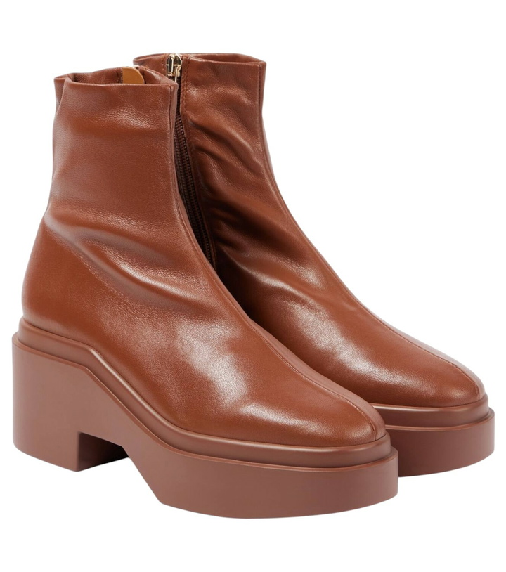 Photo: Clergerie Nelle leather ankle boots