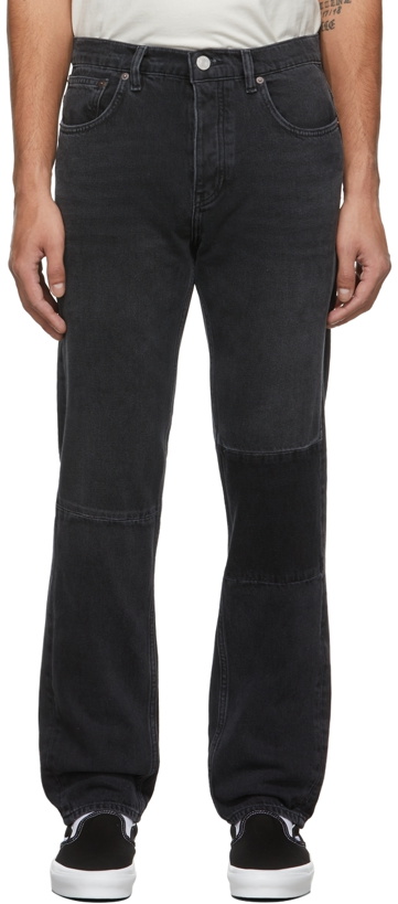 Photo: Frame Black Modern Blocking Jeans