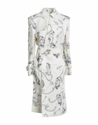 Burberry Womens Overcoat & Trench Coat Ivory