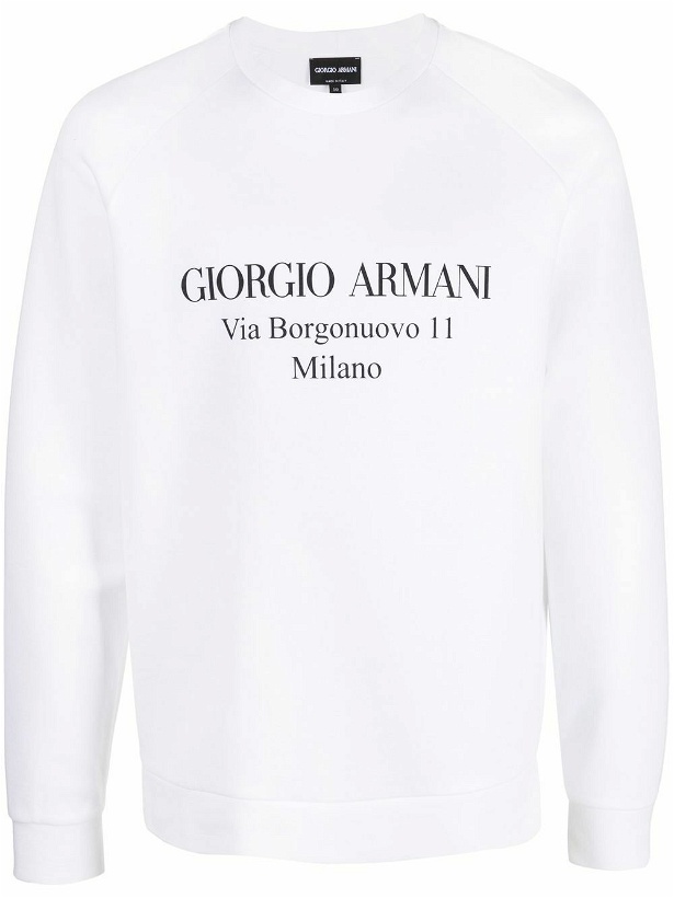 Photo: GIORGIO ARMANI - Sweatshirt With Logo