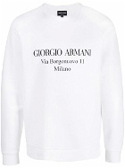 GIORGIO ARMANI - Sweatshirt With Logo
