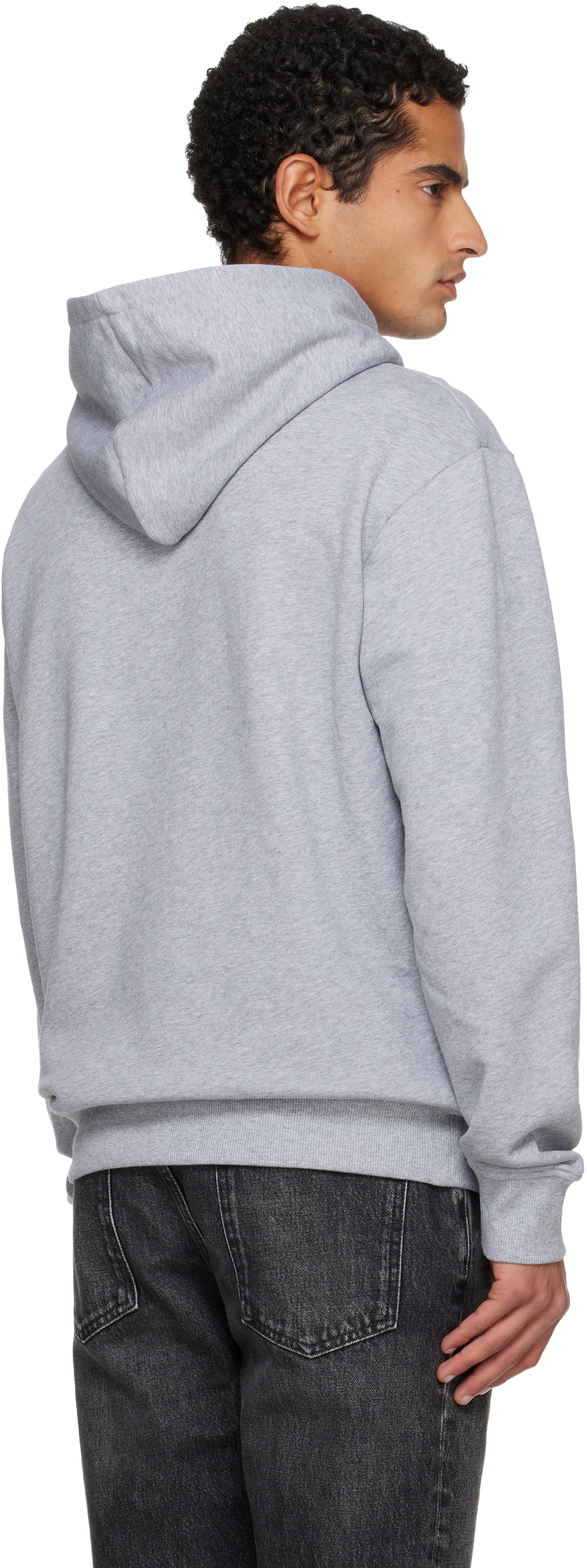 Balmain Gray 'Balmain Paris' Hoodie