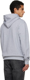 Balmain Gray 'Balmain Paris' Hoodie