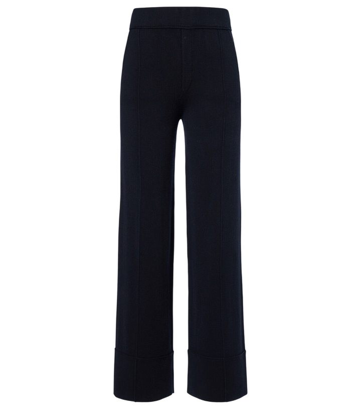 Photo: Jardin des Orangers Wool and cashmere wide-leg pants