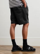 Danton - Easy Straight-Leg Drill Shorts - Black