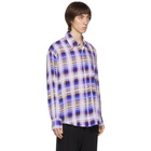 Our Legacy Purple Cocos 70s Shirt