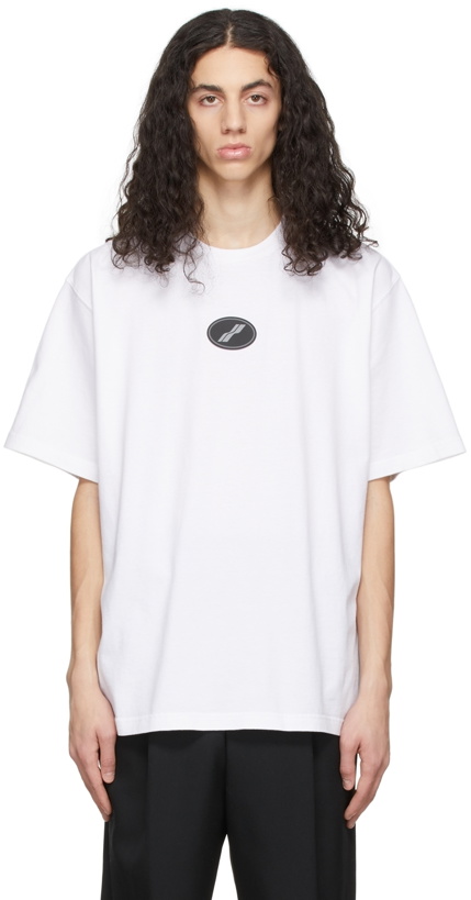 Photo: We11done Off-White Dirty T-Shirt