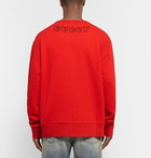 Gucci - Printed Loopback Cotton-Jersey Sweatshirt - Men - Red