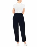 Manila Grace Womens Pants Midnight in Blue