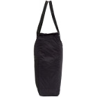 Stussy Black Lightweight Travel Tote Bag