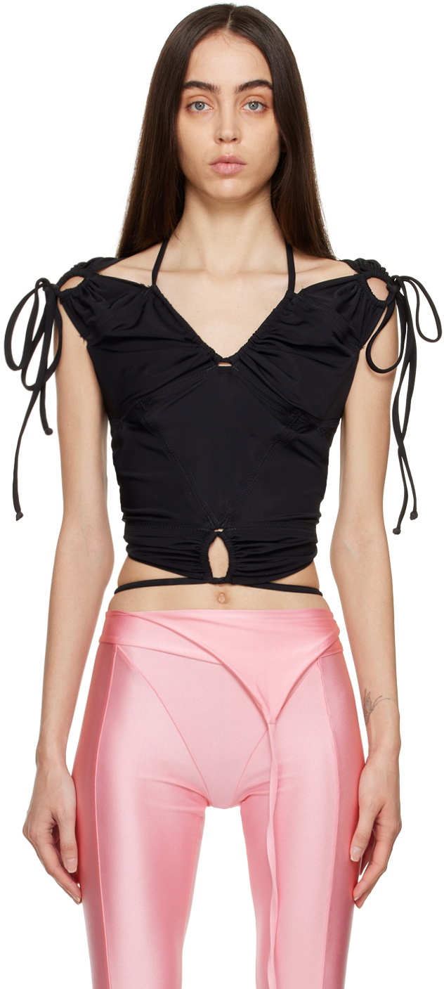 Emily Watson Black Tankini Top