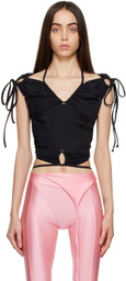 Emily Watson Black Tankini Top