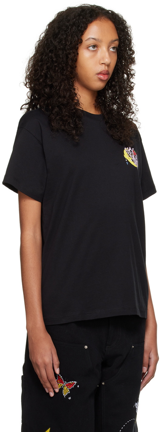 Sky High Farm Workwear Black Print T-Shirt