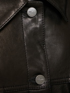 KHAITE Grizzo Lamb Leather Jacket