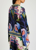 Lug Von Siga Tess Floral-printed Satin Blouse Multicoloured