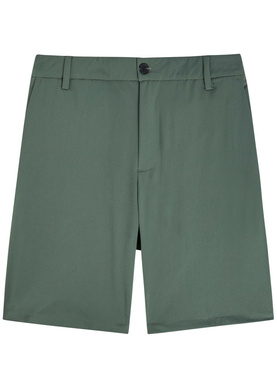 Raith Luiz Hybrid Stretch-jersey Shorts Sage