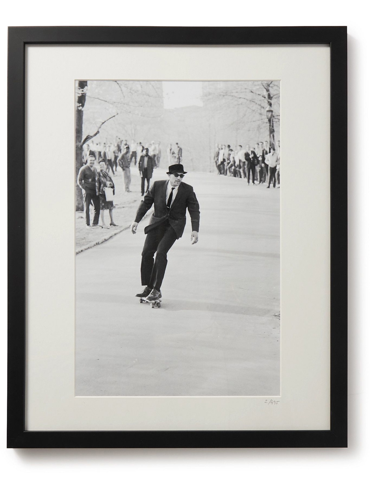 Sonic Editions - Framed 1965 Skateboarding in Central Park Print Sonic ...