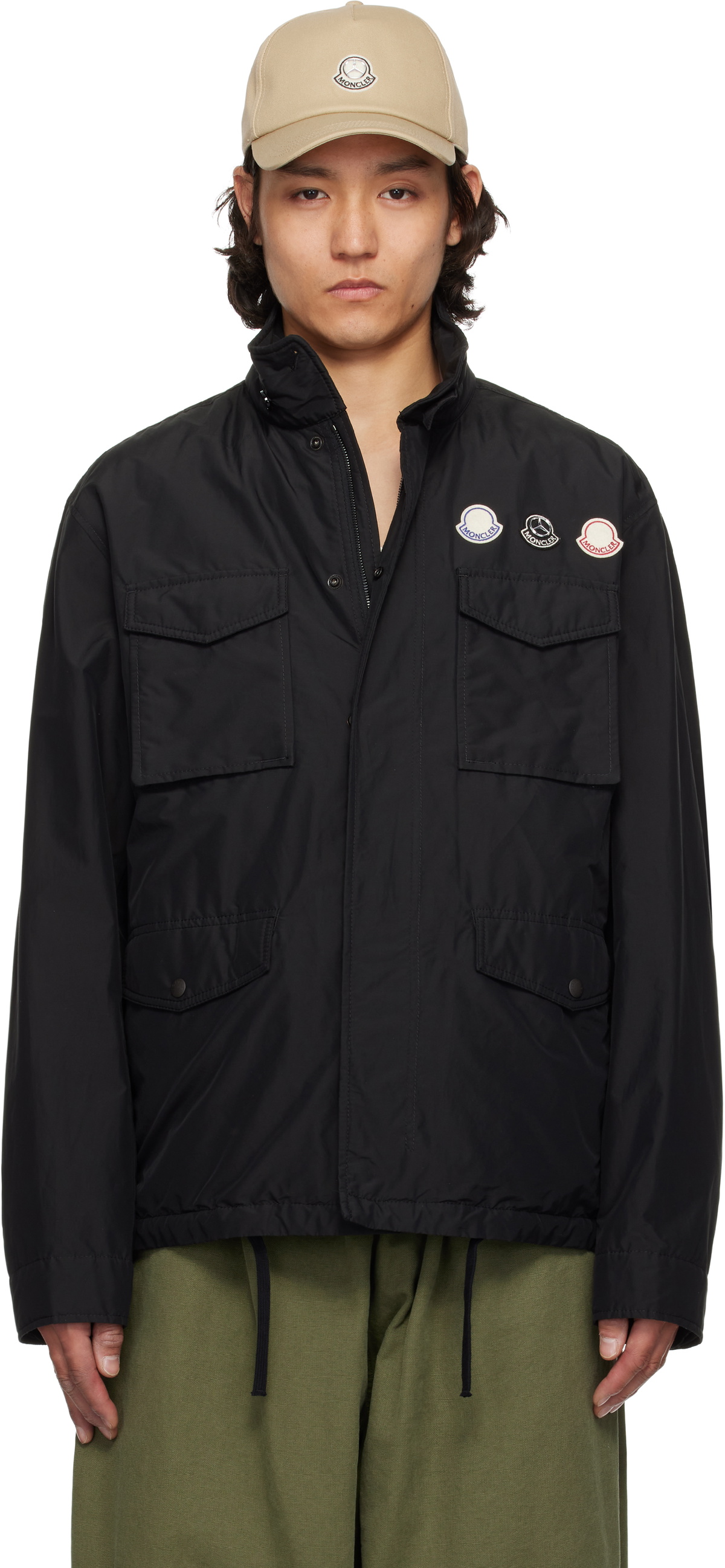 Moncler Genius Mercedes-Benz by NIGO Black Orus Field Down Jacket
