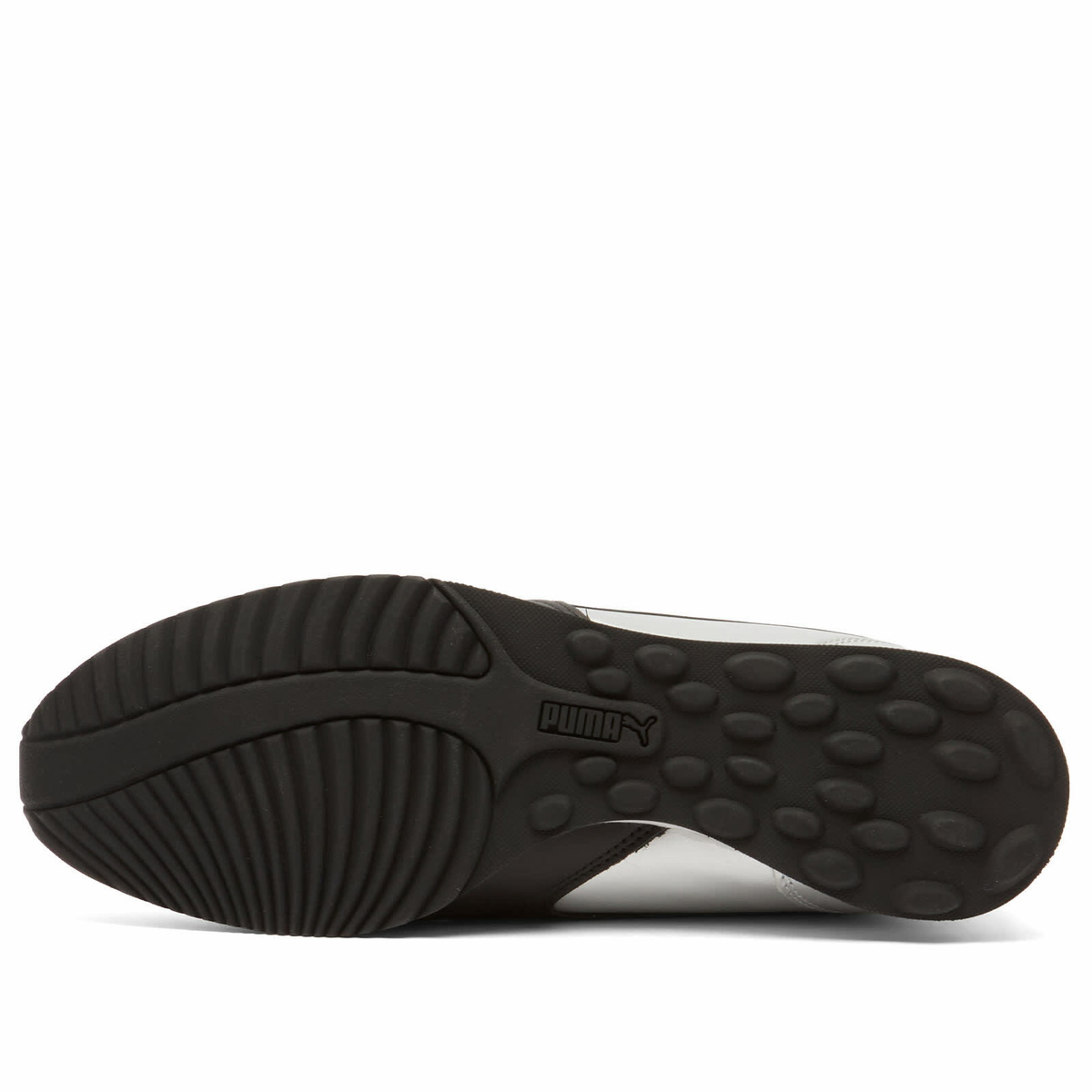 Puma Sprint Metallic Sneaker in Silver/Black