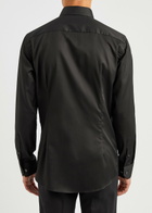 Eton Black Cotton-twill Shirt
