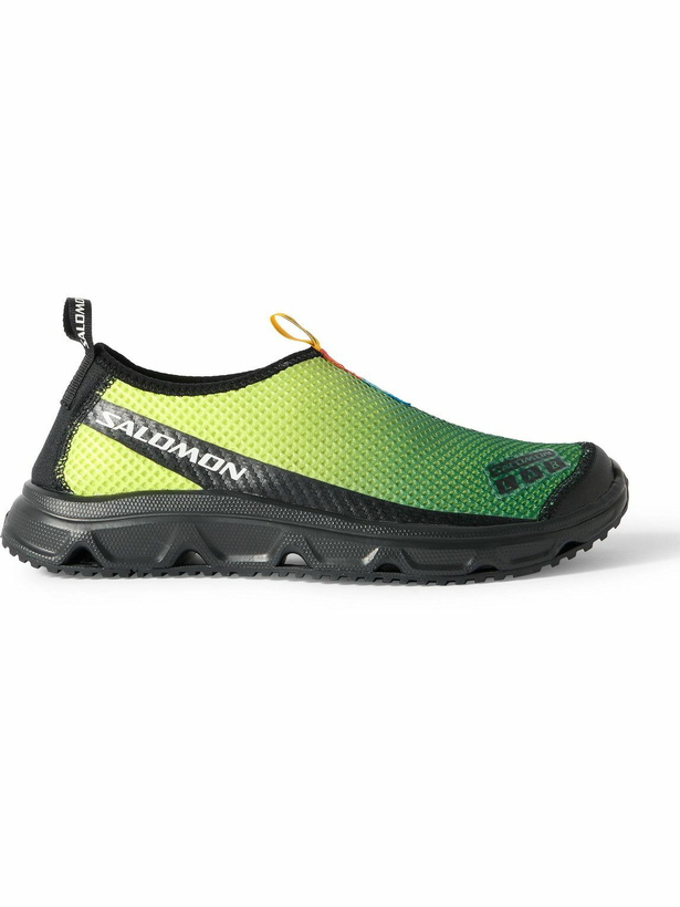 Photo: Salomon - RX MOC 3.0 Mesh Slip-On Sneakers - Green
