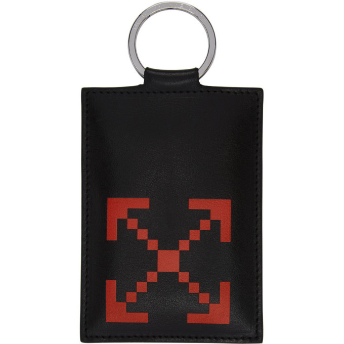 Photo: Off-White Black Scaffolding Puffy Card Holder