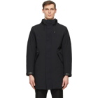 Mackage Black Hektor 2-In-1 Rain Coat