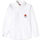 Kenzo Men's Logo Pocket Overshirt in White