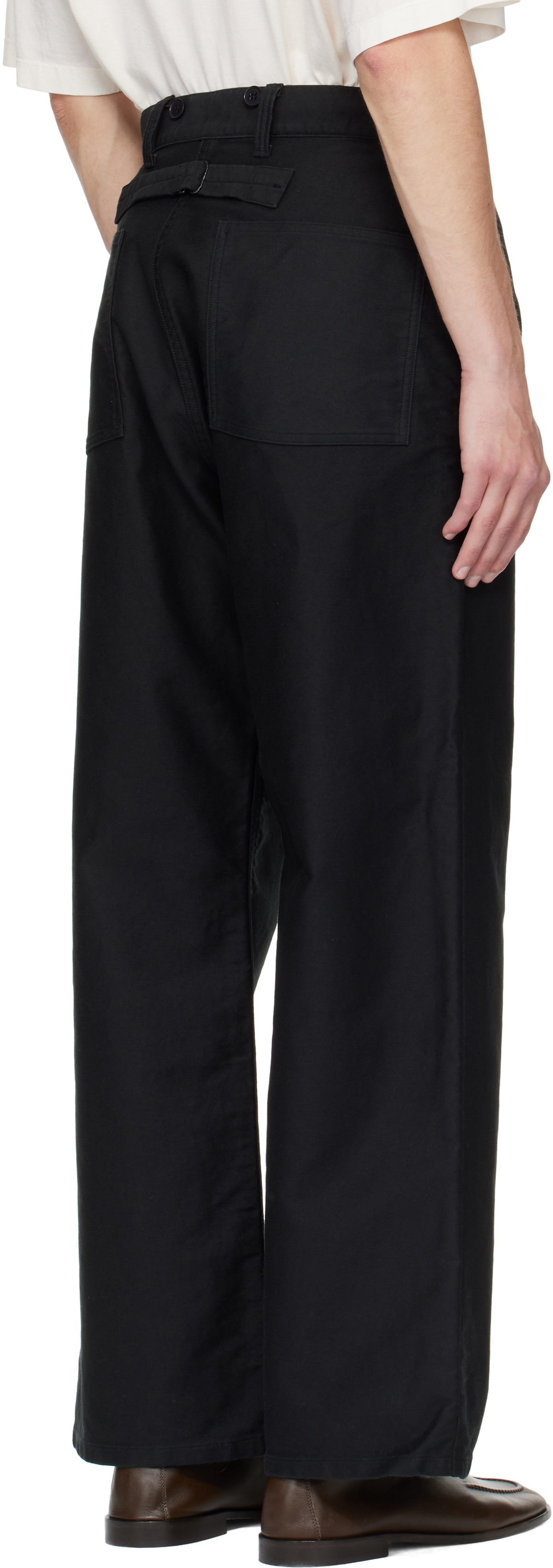 Taiga Takahashi Black Lot.204 Engineer Trousers