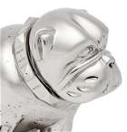 DUNHILL - Bulldog Palladium-Plated Key Fob - Silver