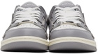 AMIRI Grey & White Skel Top Low Sneakers