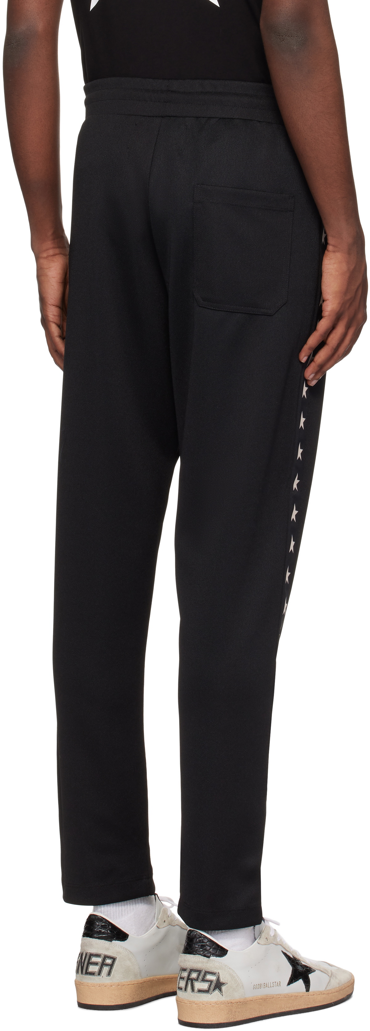Golden Goose Black Stars Sweatpants