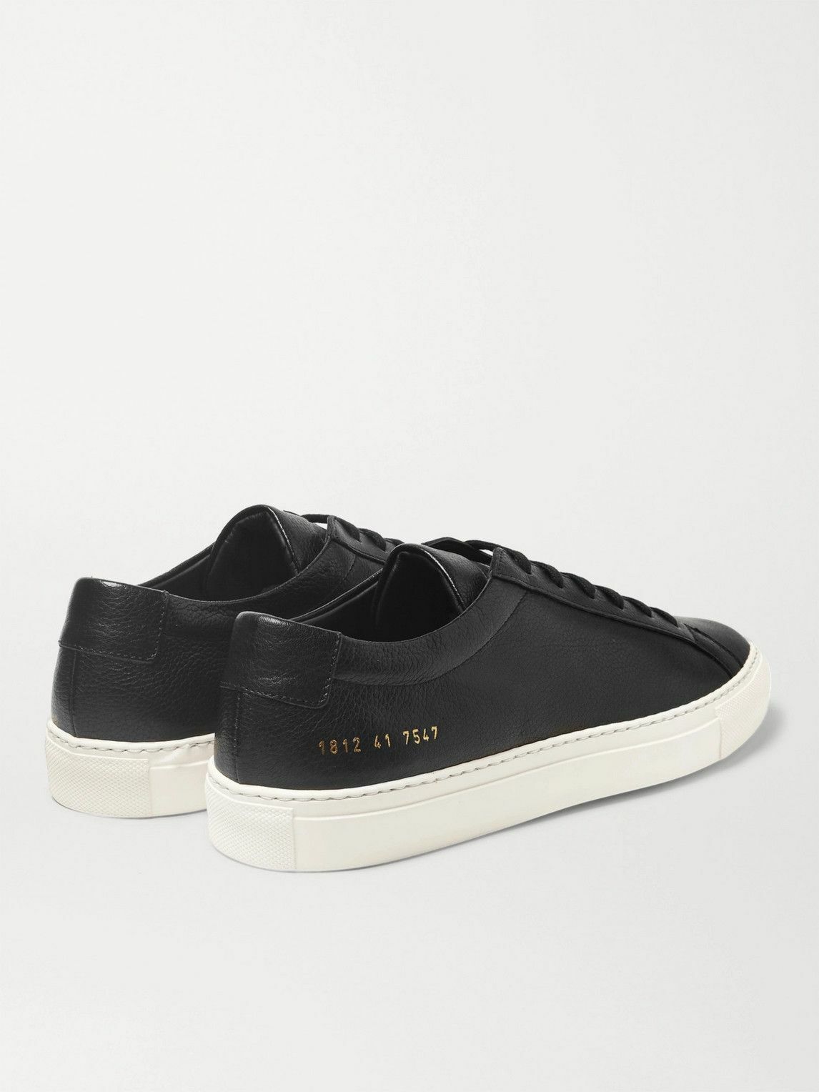Common Projects - Original Achilles Full-Grain Leather Sneakers - Black