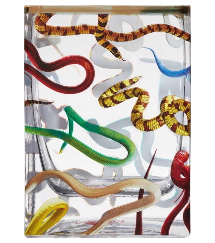 Photo: Seletti x Toiletpaper Snakes Small glass vase