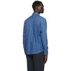 Ermenegildo Zegna Blue Denim Shirt