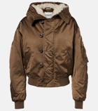 Marant Etoile Elisa hooded bomber jacket