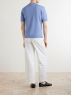 Altea - Cotton-Piqué T-Shirt - Blue