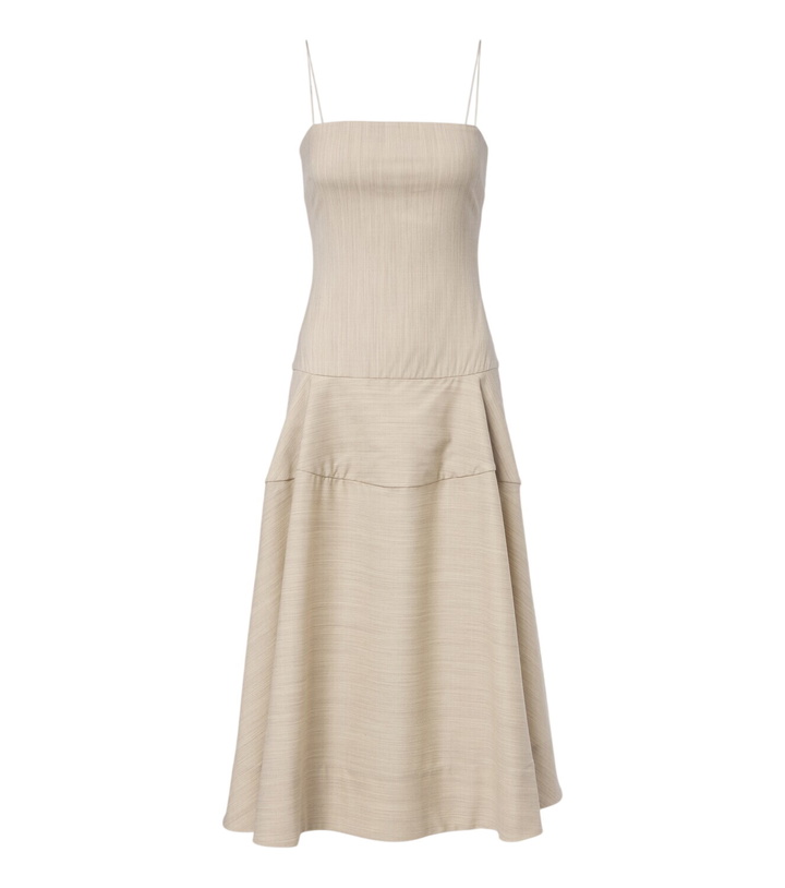 Photo: Jacquemus Paradiso wool-blend midi dress