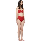 Her Line Red Suzy Classic High-Rise Bikini