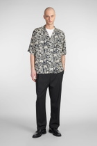 Laneus Shirt In Black Viscose