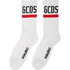 GCDS White God Cant Destroy Streetwear Socks