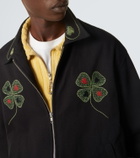 Bode Lucky Draw cotton twill jacket