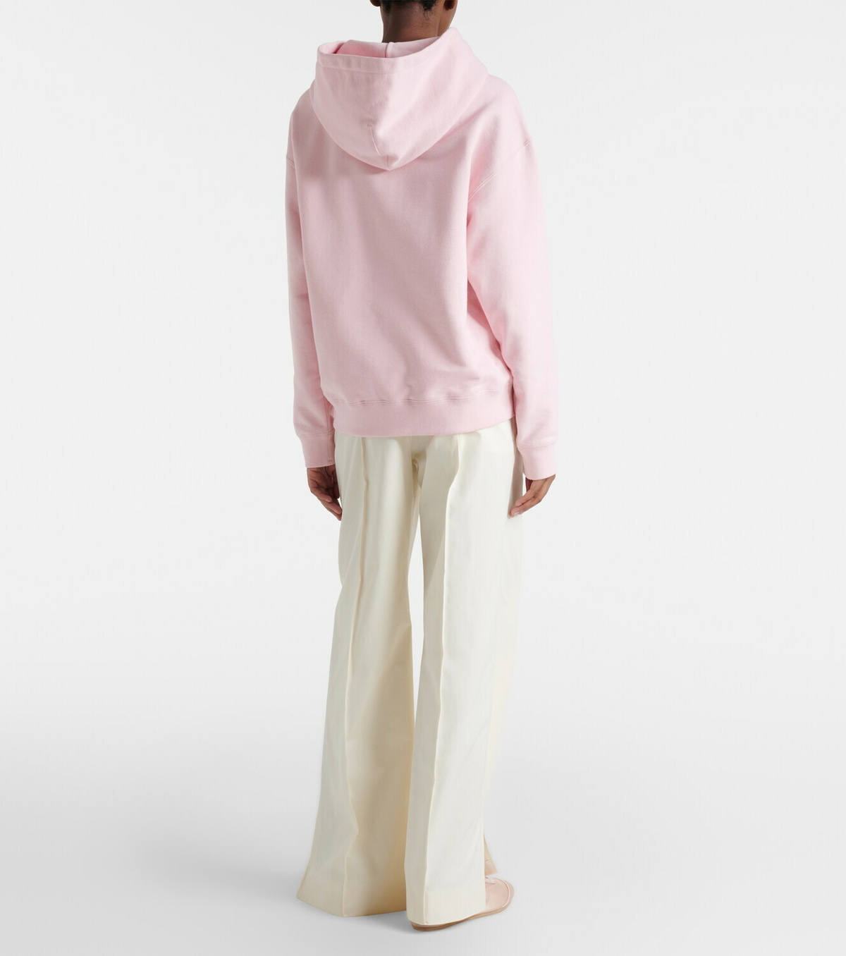 Jil Sander Pleated cotton wide-leg pants
