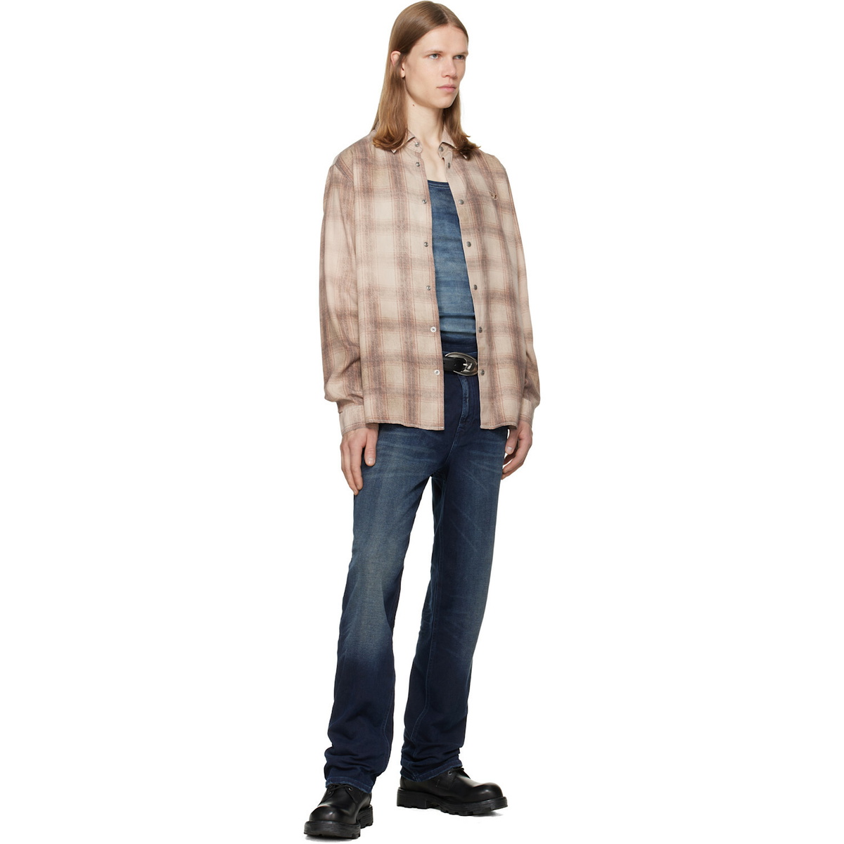 Diesel Blue Regular Regular Waist 2090 D-Veekley Jogg Jeans